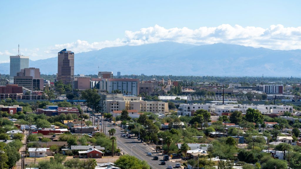 Photo of downtown Tucson, Arizona